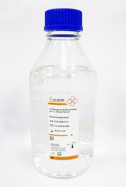 Picture of 1X Phosphate Buffered Saline(PBS), pH 7.2,  1L