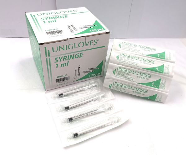 Picture of Disposable Syringe, 1ml, Luer Slip, Sterile