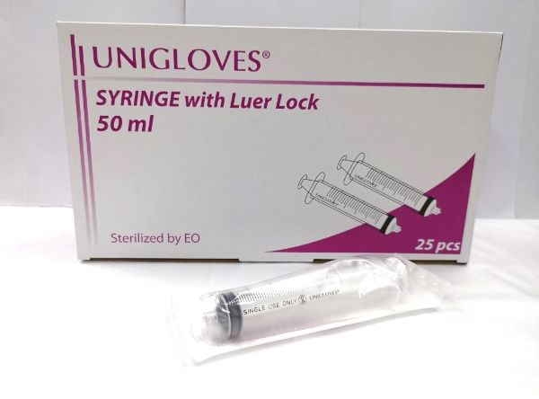 Picture of Disposable Syringe, 50ml, Luer Lock, Sterile
