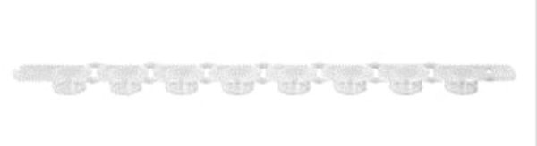 Picture of TUBE CAP 8STRIP FLAT WRITING SFACE CLEAR