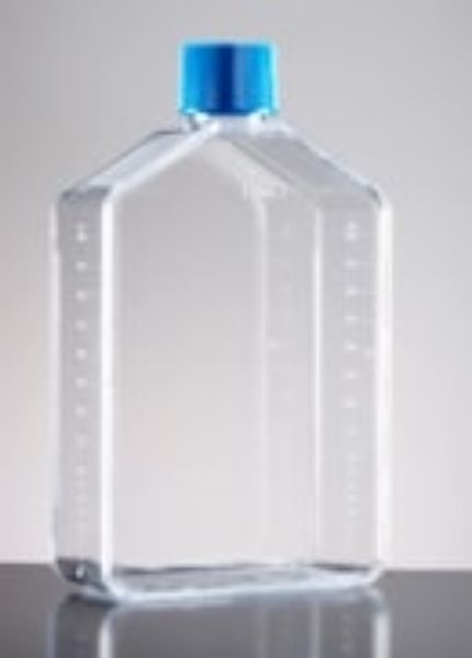 Picture of Corning (750mL) Flask, 175cm^2, Treated, Polystyrene, Rectangular, Straight Neck,  Sterile
