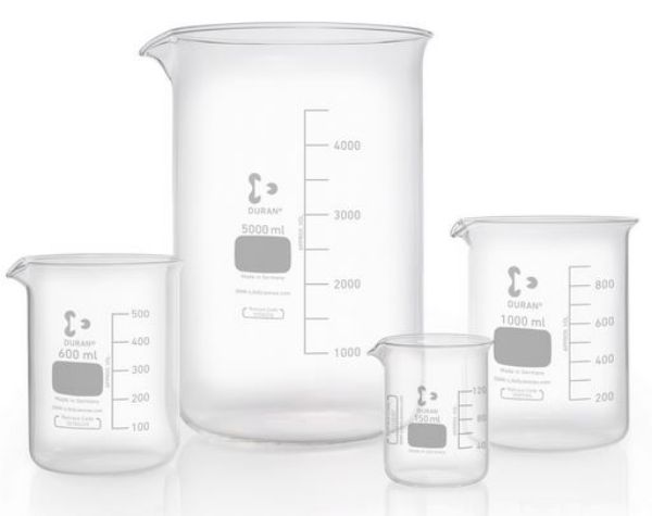 Picture of Beaker, 1L, 105x145mm, low form with spout