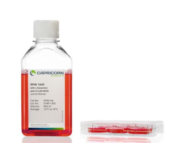 Picture of RPMI 1640 Medium, with L-Glutamine, with 25 mM HEPES