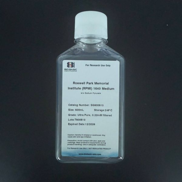 Picture of Roswell Park Memorial Institute (RPMI) 1640 Medium, w/o Sodium Pyruvate, 500ml