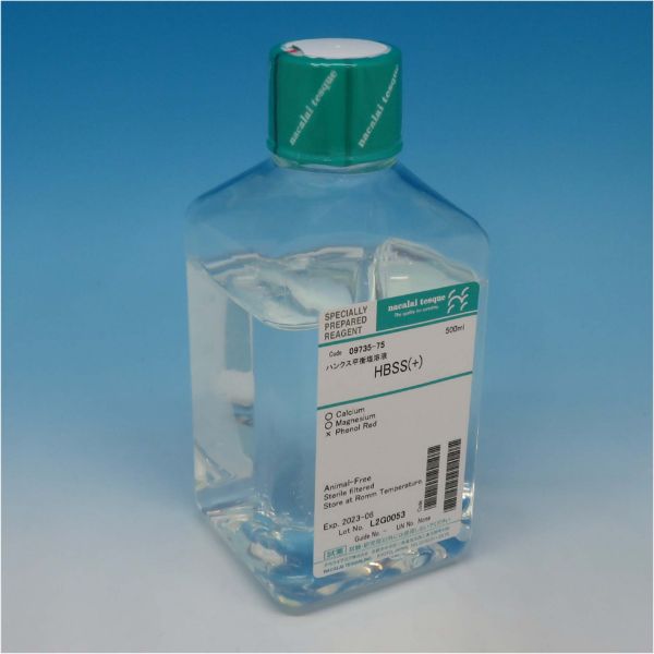 Picture of Hank's Balanced Salt Solution (HBSS), w/o Phenol Red, 500ml